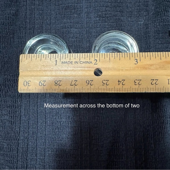 Heavy Duty Clear Shot Glasses, Set of Six, Party On - Picture 3 of 5